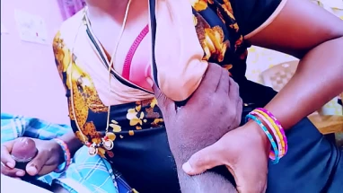 Stepson fucking stepmom Telugu dirty talks.