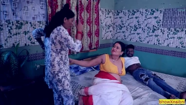 Indian Beautiful Mother-in-law Sex! Indian Family taboo sex