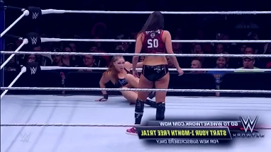 Ronda Rousey vs Nikki Bella. Evolution 2018.