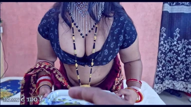Indian Aunty got horny and fucked by boy