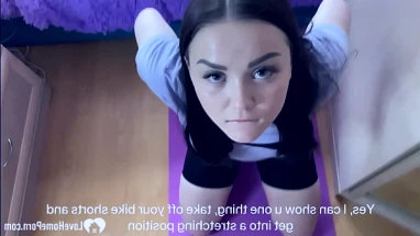 Fucking a babe from an outdoor gym