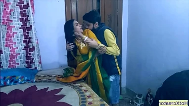 Indian hot Milf aunty vs hot teen!! Indian sex with hindi audio
