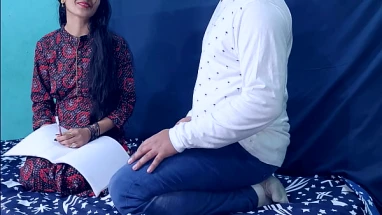 Best ever xxx doggystyle by Indian teacher with clear hindi voice