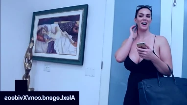 Big Boobed Brunette Alison Tyler Dicked By Fat Cock Legend!