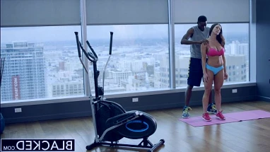 BLACKED Fitness Babe Kendra Lust Loves Huge Black Cock